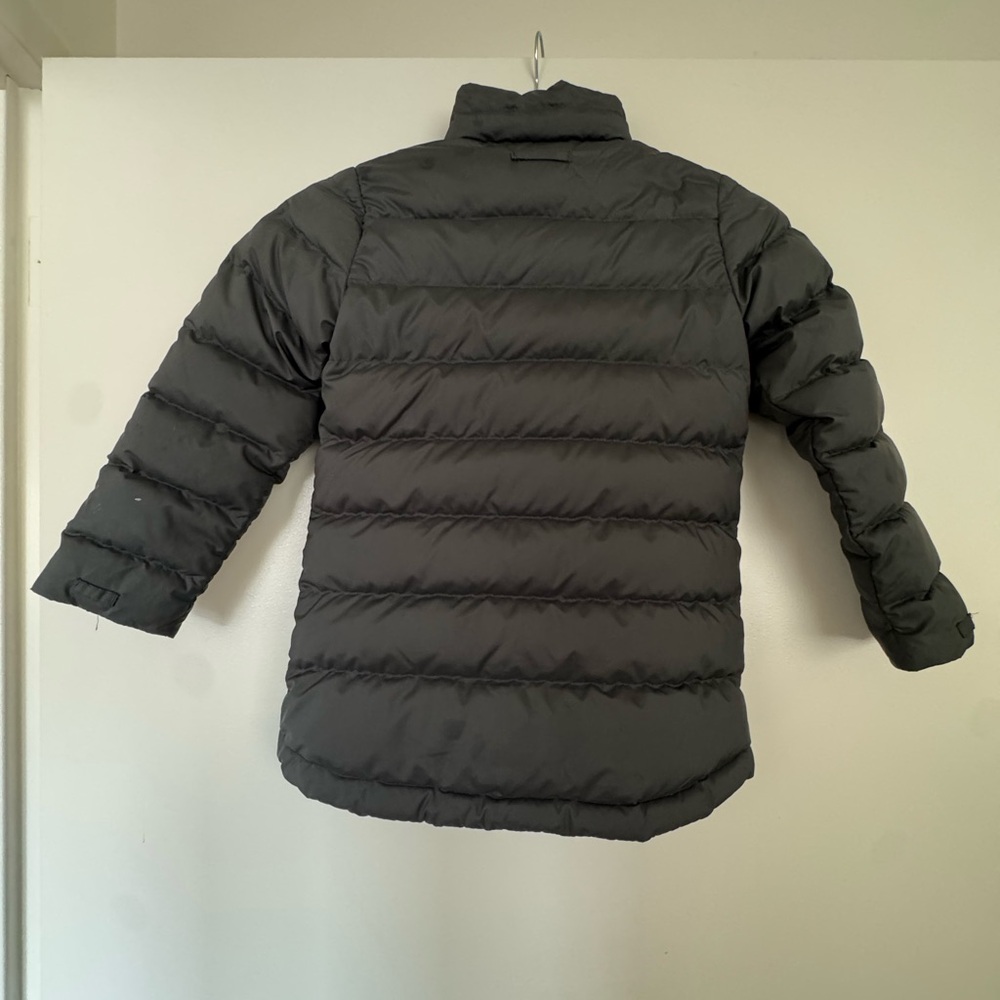 Patagonia Kids Black Hooded Puffer Coat - Picture 5 of 6